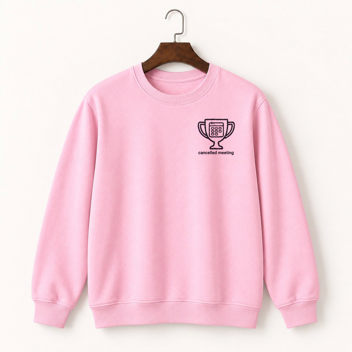 Cancelled Meeting Trophy Crewneck Sweatshirt 4