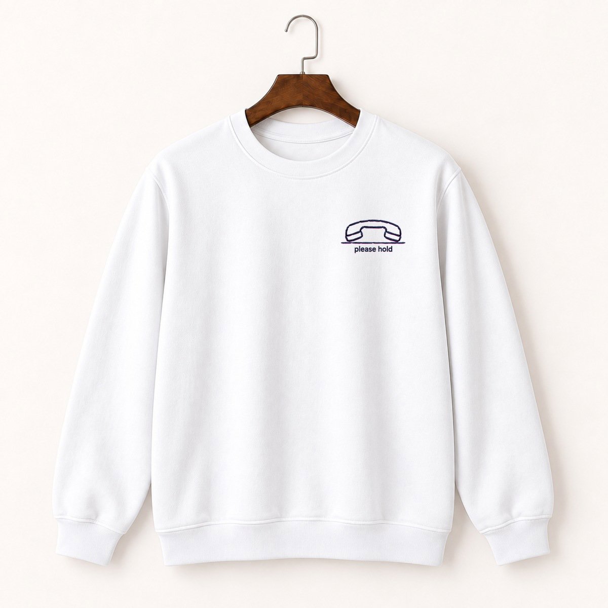 Hold Music Telephone Crewneck Sweatshirt 5