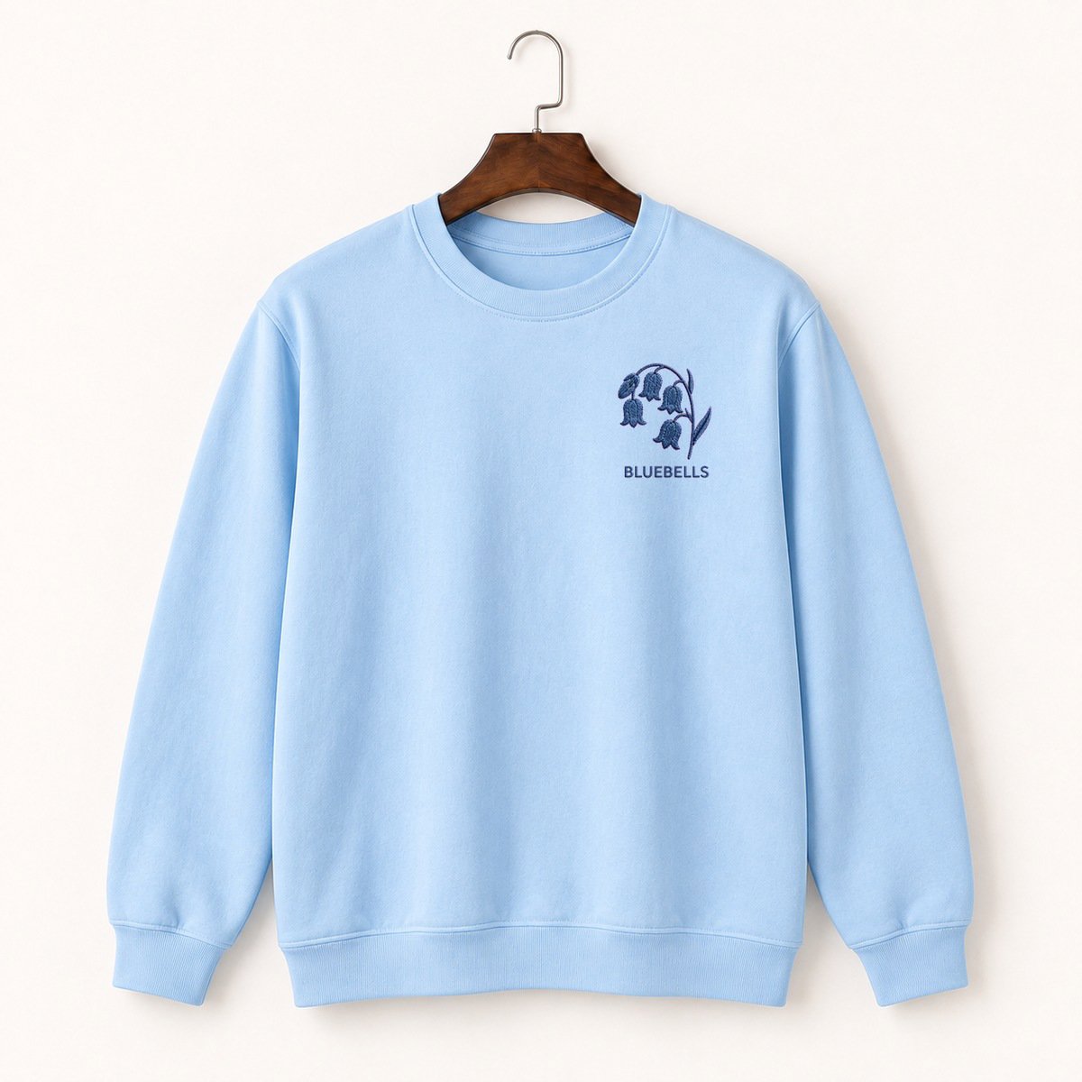 Bluebell Cluster Crewneck Sweatshirt 1