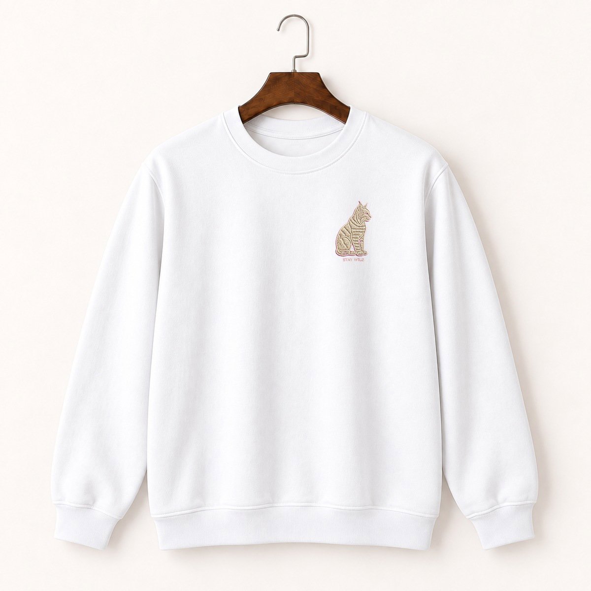 Bobcat Print Crewneck Sweatshirt 5