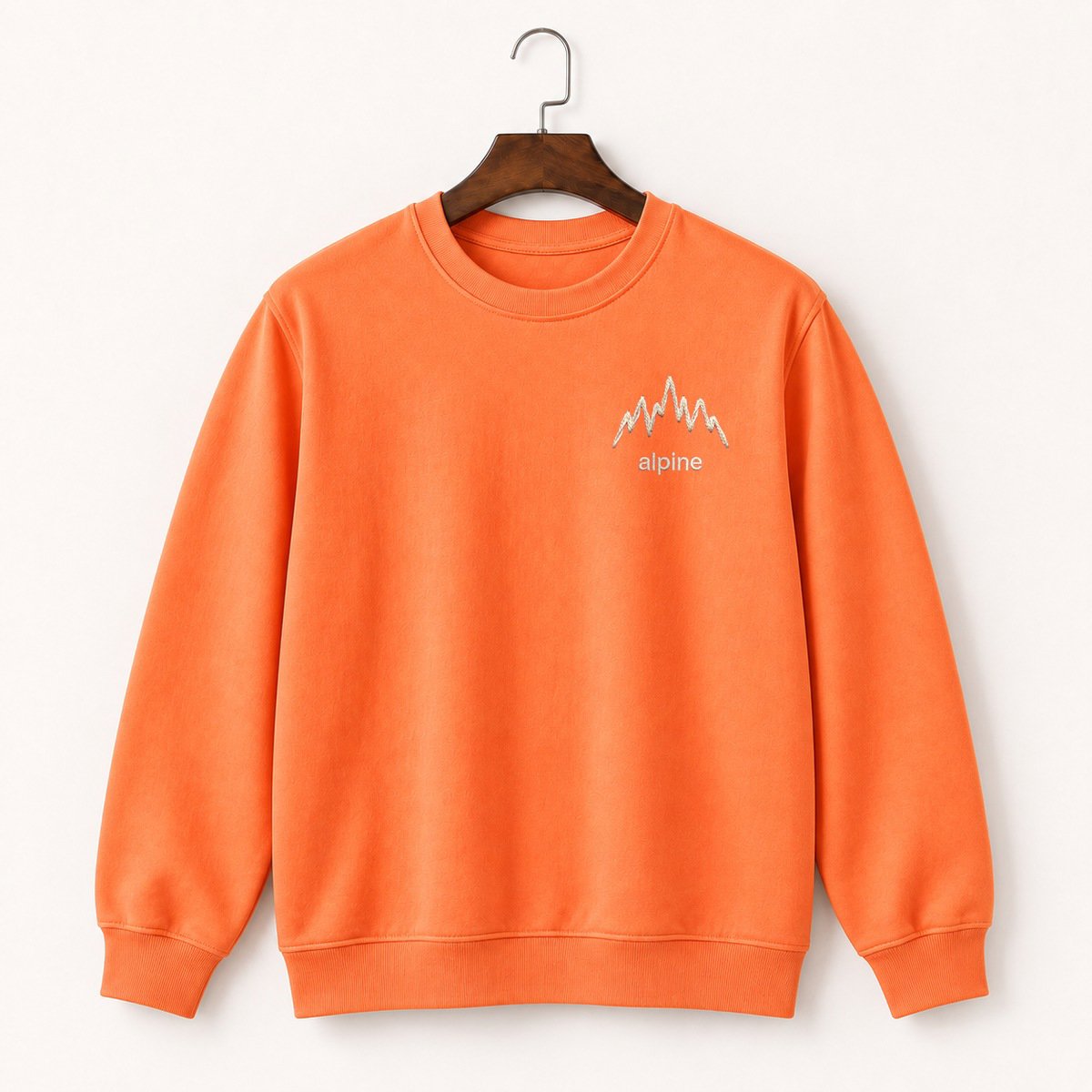 Cascade Mountain Range Crewneck Sweatshirt 3