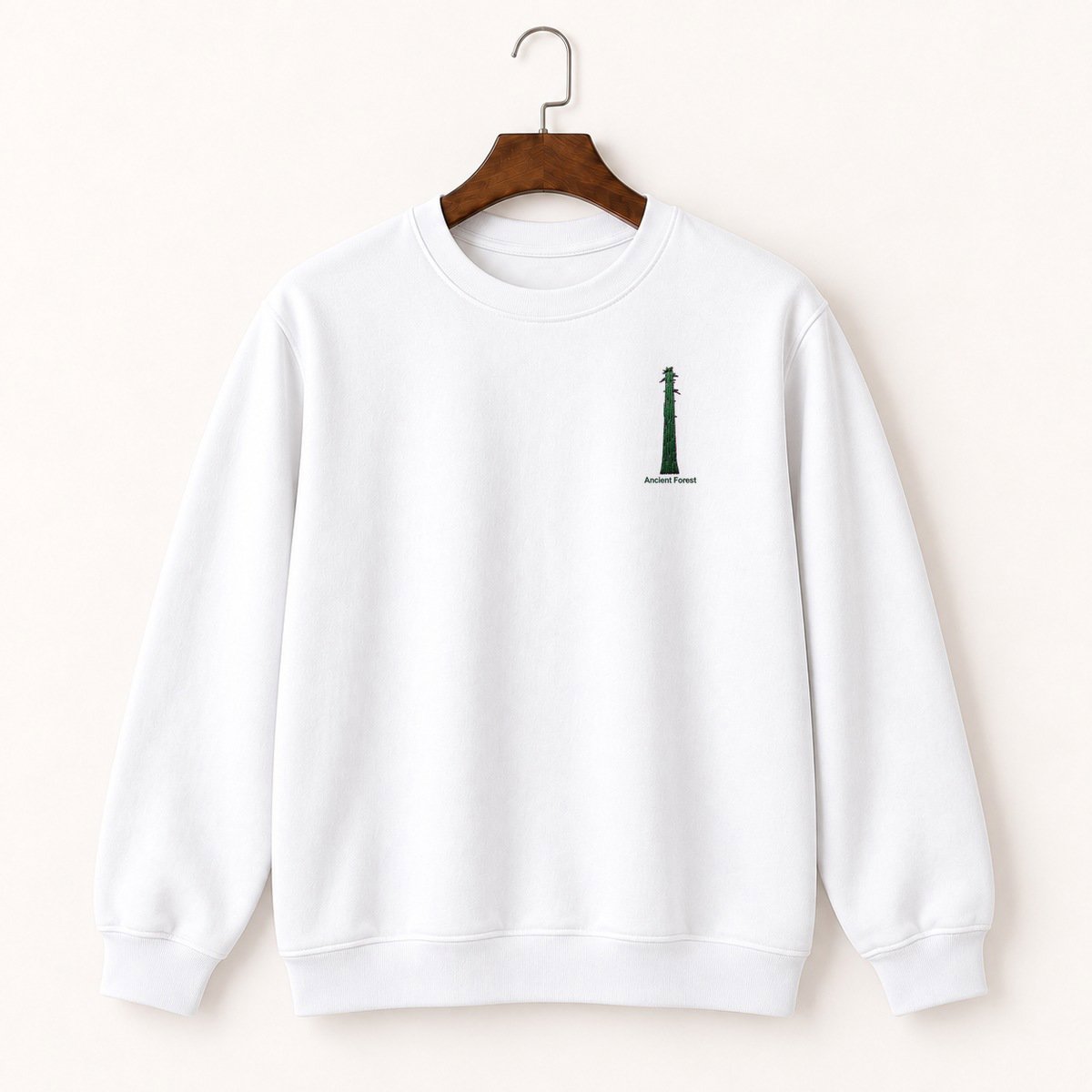 Coastal Redwood Tree Crewneck Sweatshirt 5