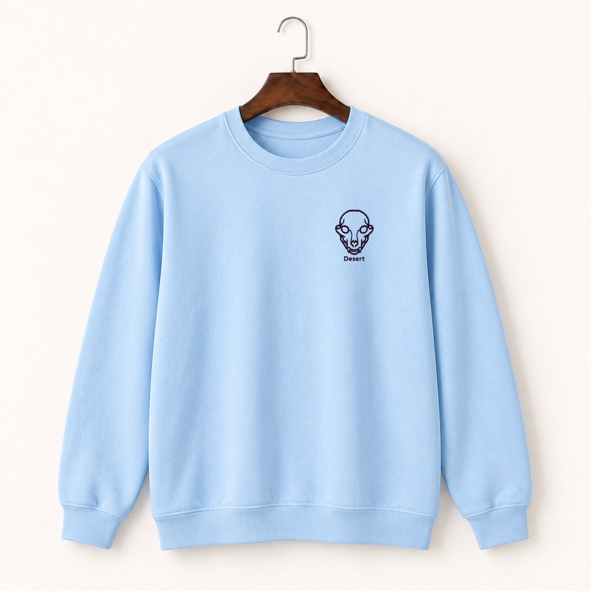 Coyote Skull Crewneck Sweatshirt 1