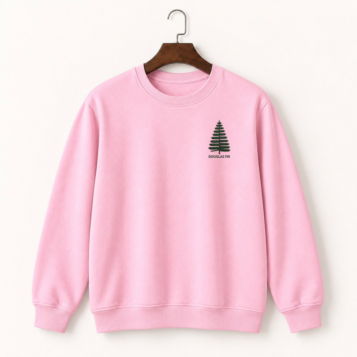 Douglas Fir Tree Crewneck Sweatshirt 4