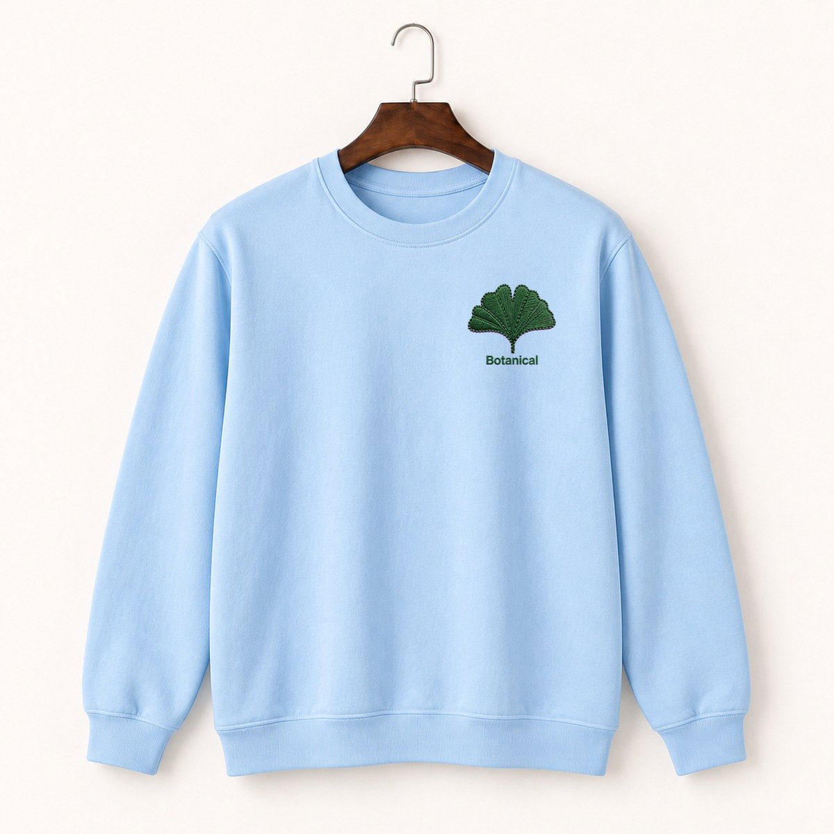 Ginkgo Leaf Crewneck Sweatshirt 1