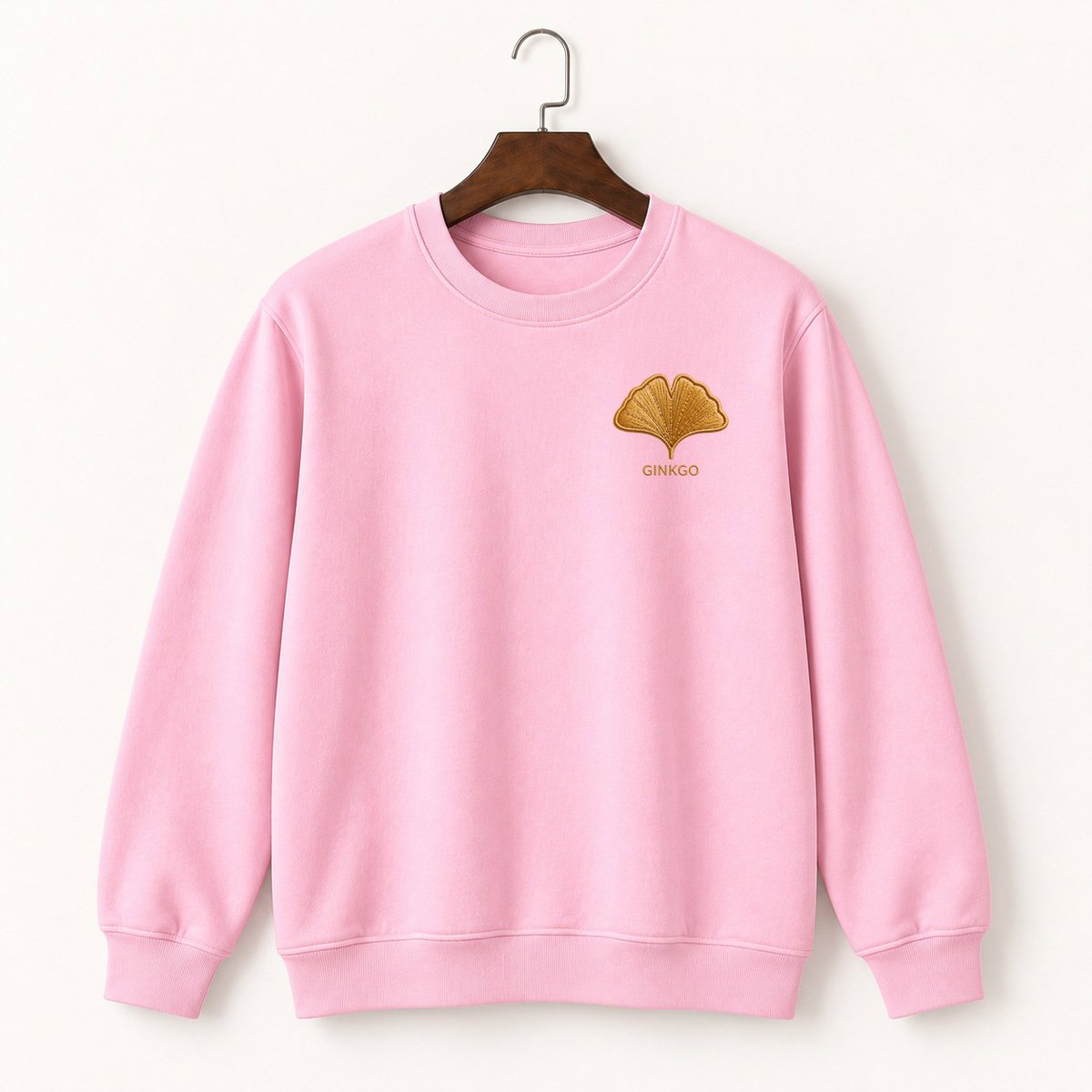 Ginkgo Leaf Botanical Crewneck Sweatshirt 4