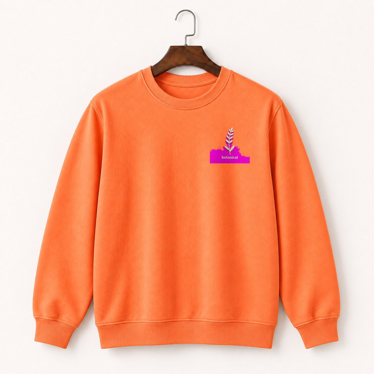 Lavender Sprig Crewneck Sweatshirt 3
