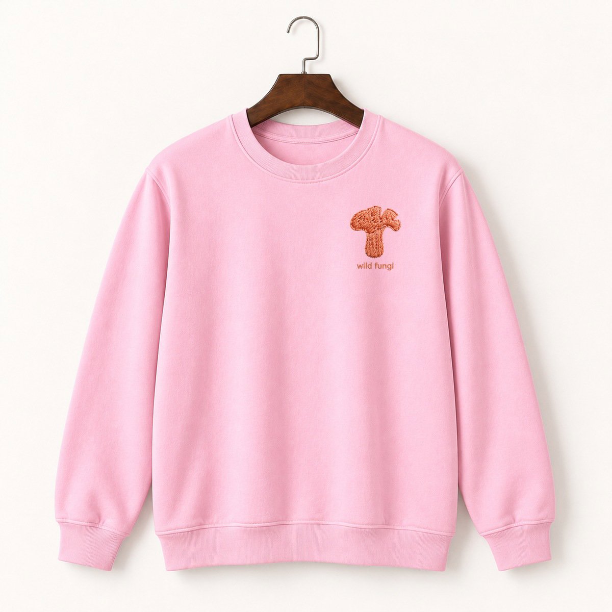 Lobster Mushroom Graphic Crewneck Sweatshirt 4