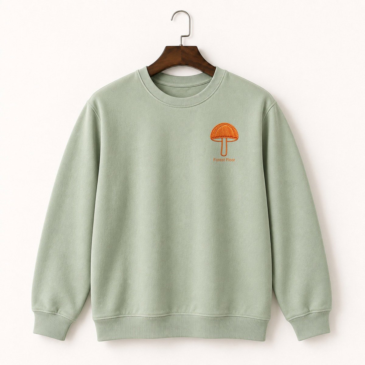 Milk Cap Mushroom Crewneck Sweatshirt 2