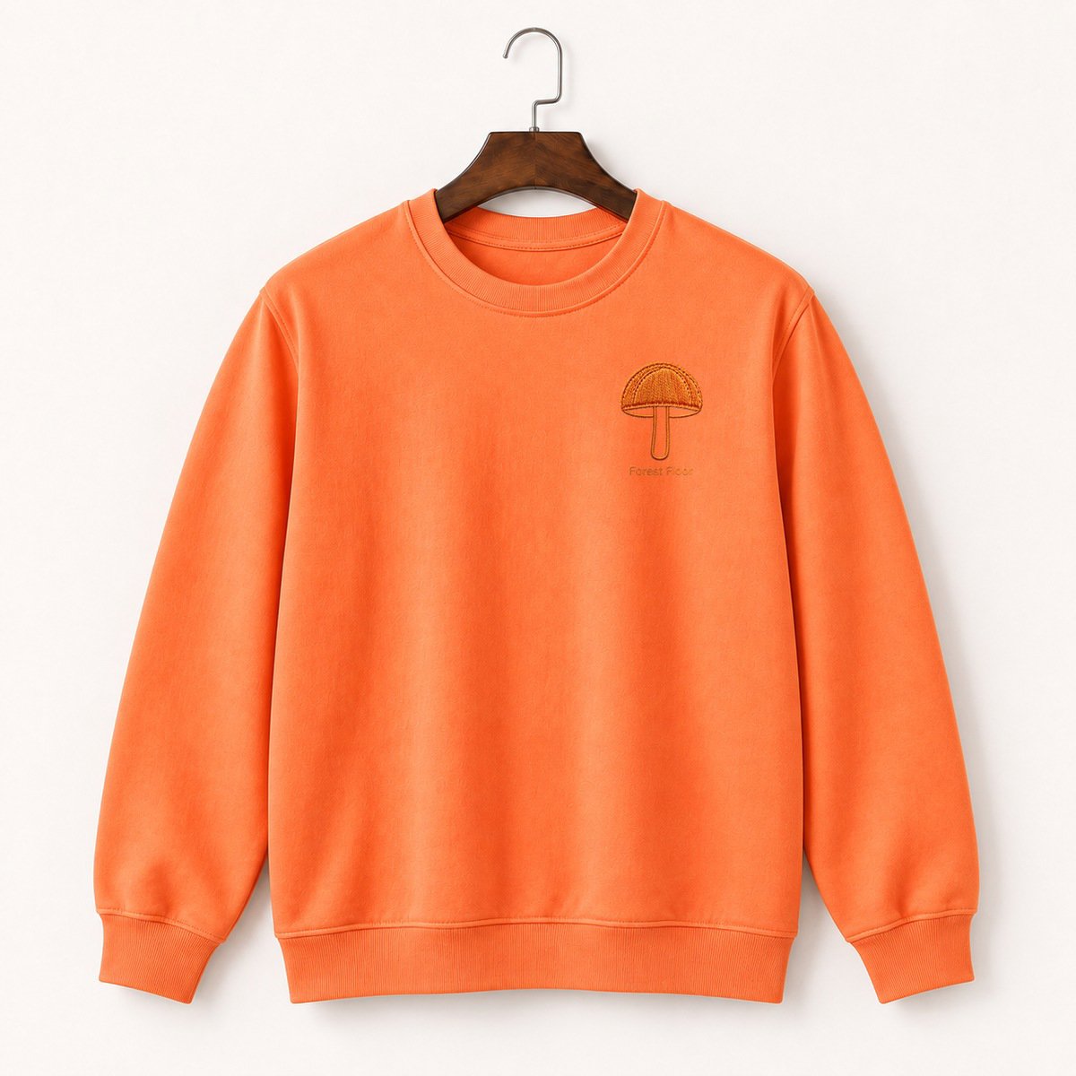 Milk Cap Mushroom Crewneck Sweatshirt 3