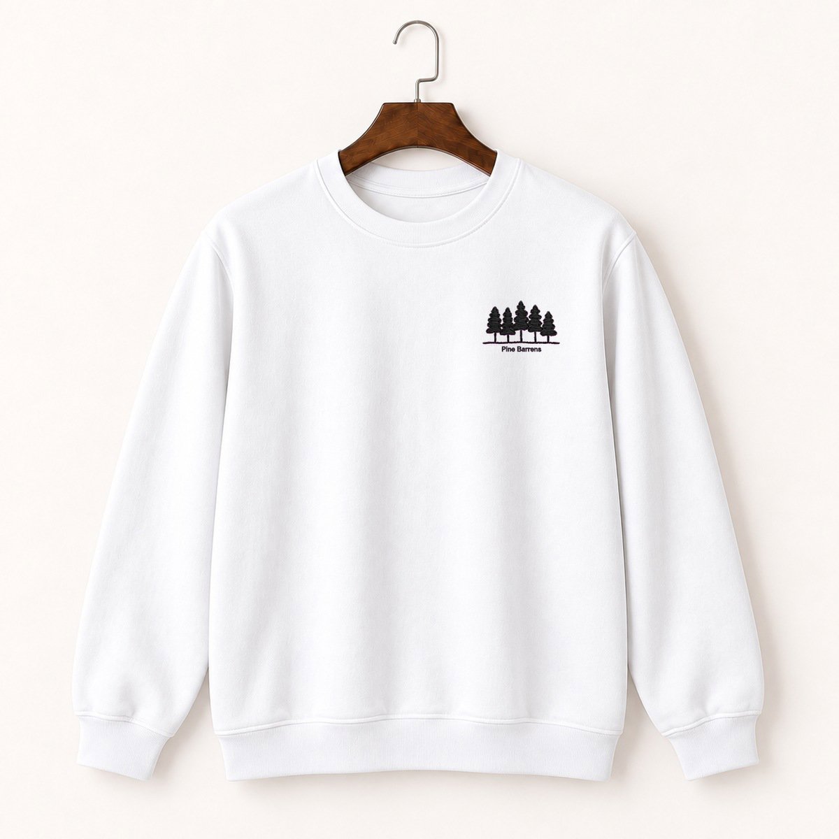 Pine Barrens Landscape Crewneck Sweatshirt 5