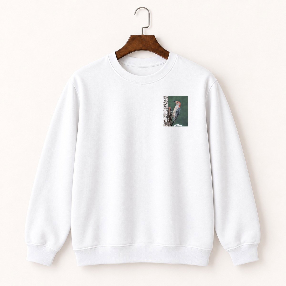 Red-Bellied Woodpecker Crewneck Sweatshirt 5