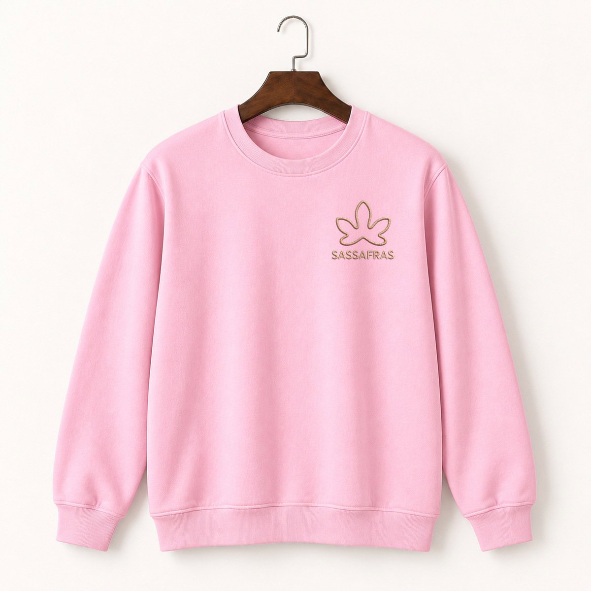 Sassafras Leaf Crewneck Sweatshirt 4