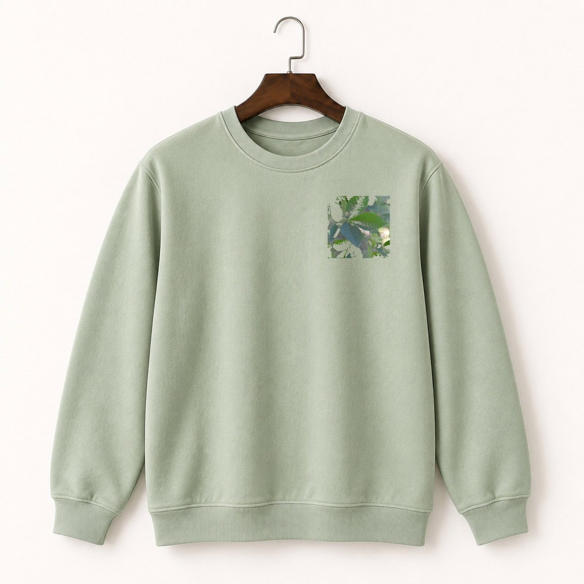 Shagbark Hickory Leaf Crewneck Sweatshirt 2
