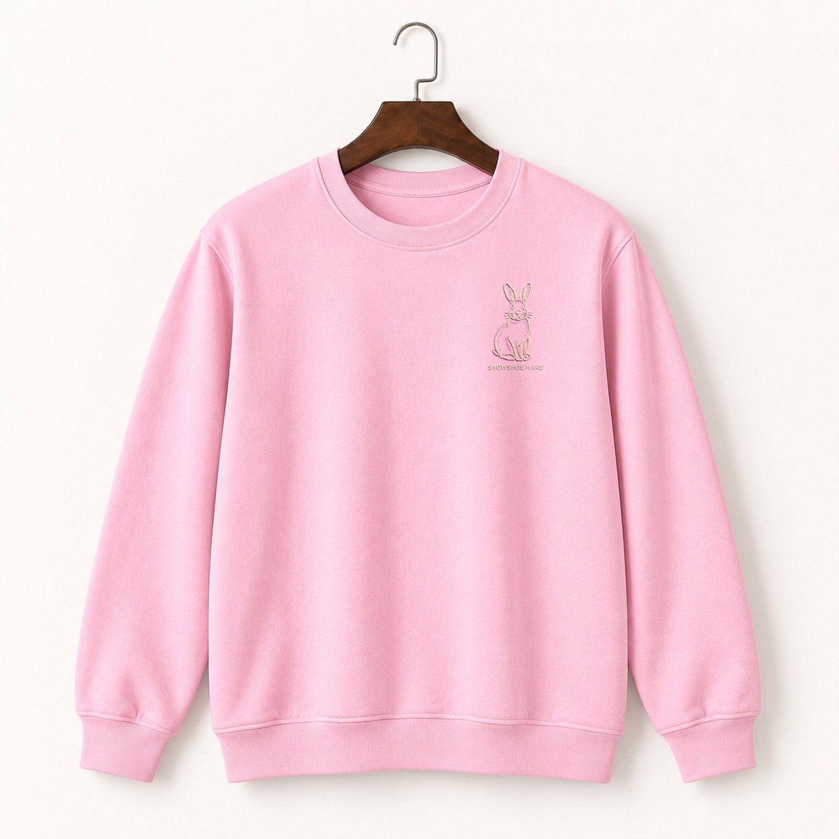 Snowshoe Hare Graphic Crewneck Sweatshirt 4