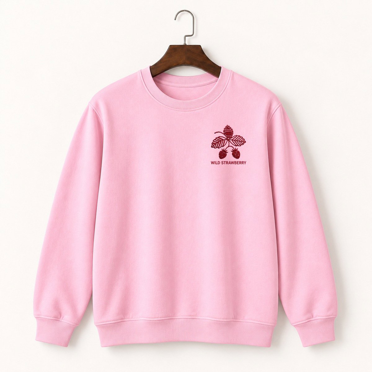 Wild Strawberry Crewneck Sweatshirt 4