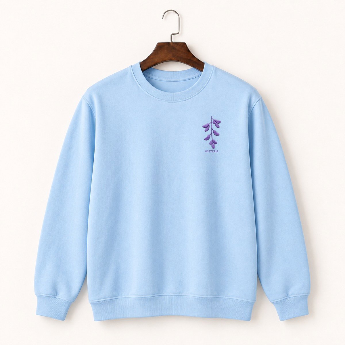 Wisteria Vine Crewneck Sweatshirt 1