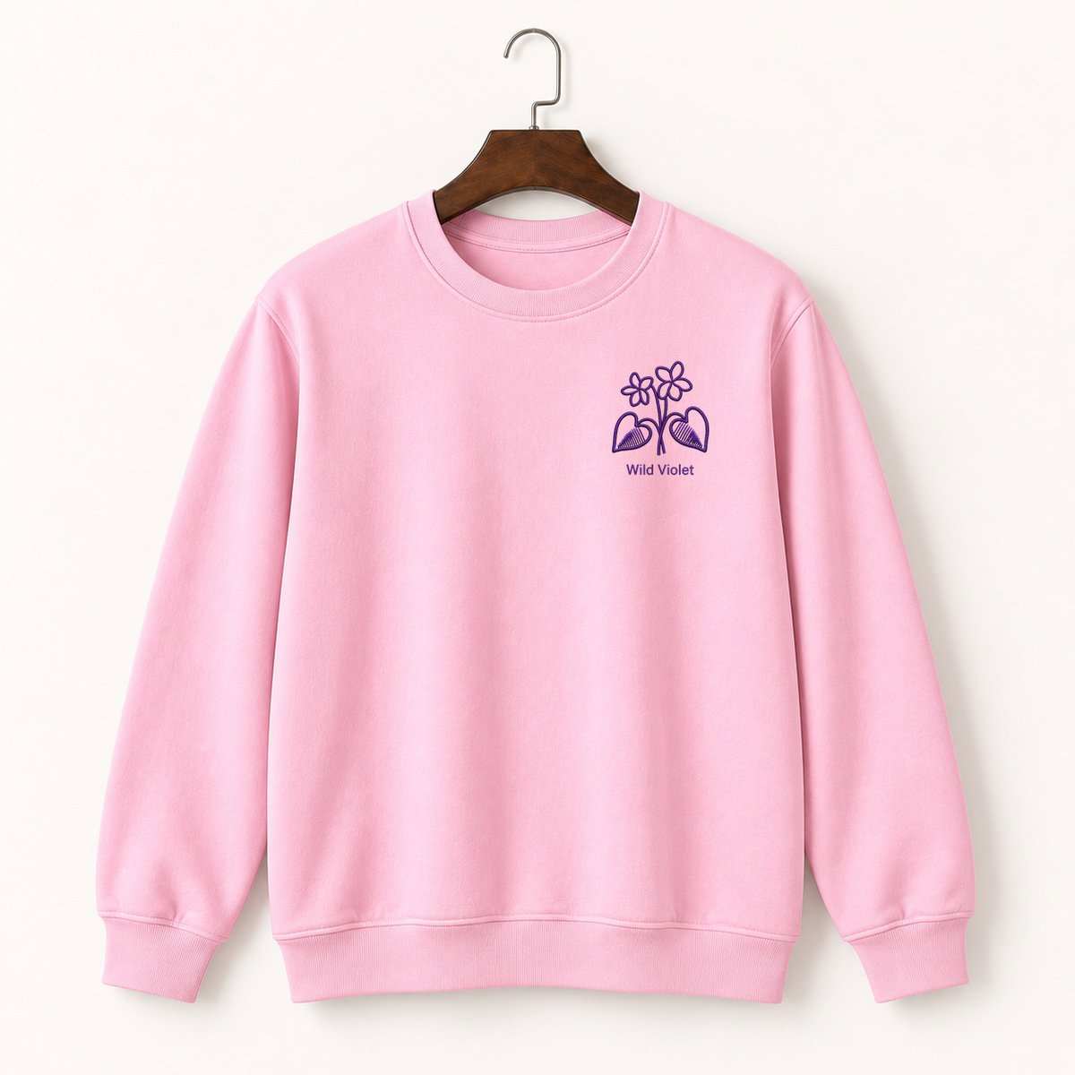 Wild Violet Crewneck Sweatshirt 4