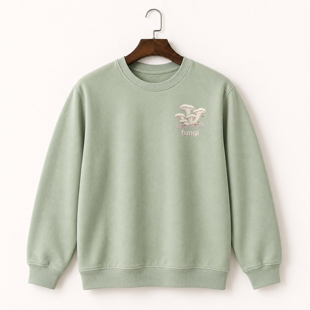 Oyster Mushroom Crewneck Sweatshirt 2