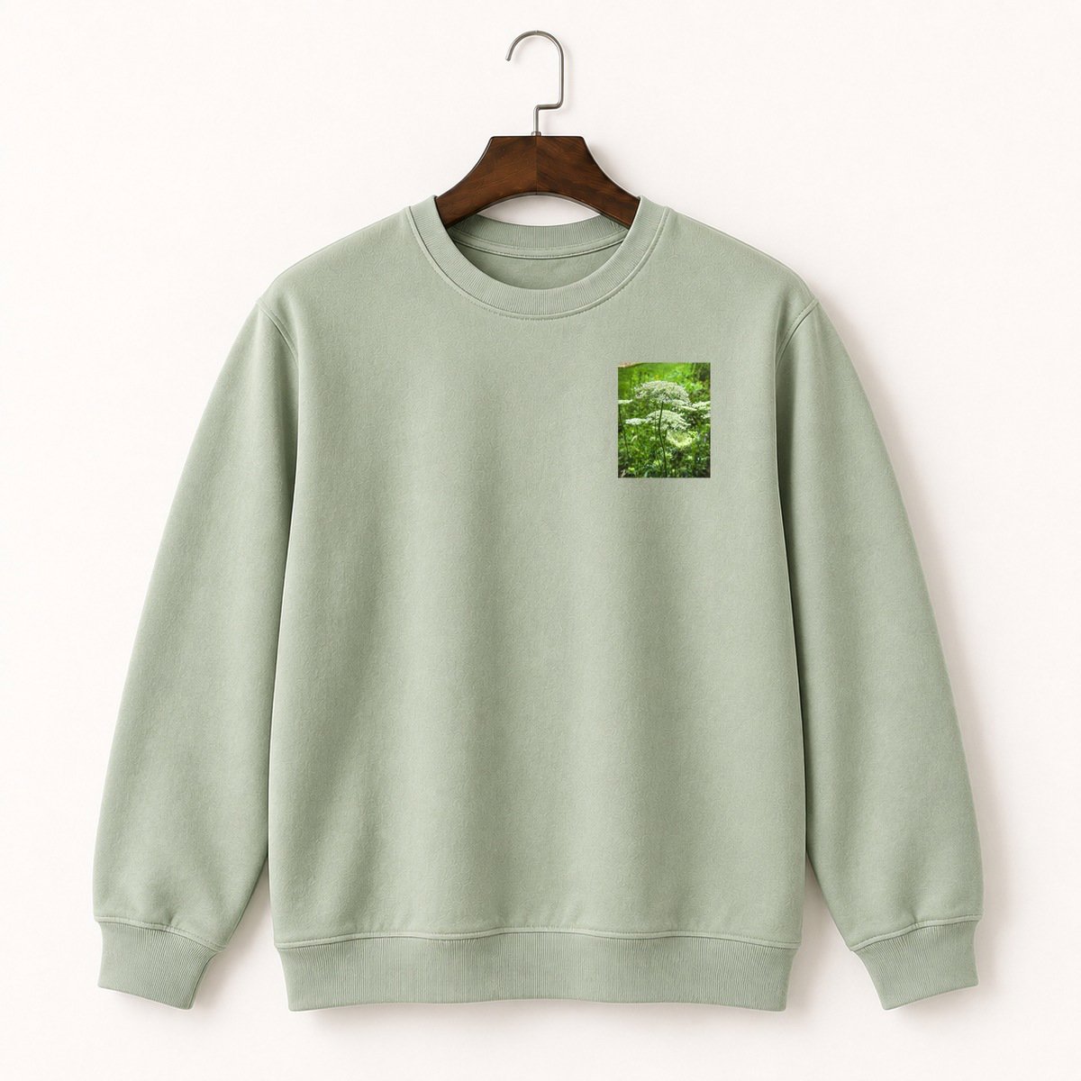 Queen Anne's Lace Crewneck Sweatshirt 2