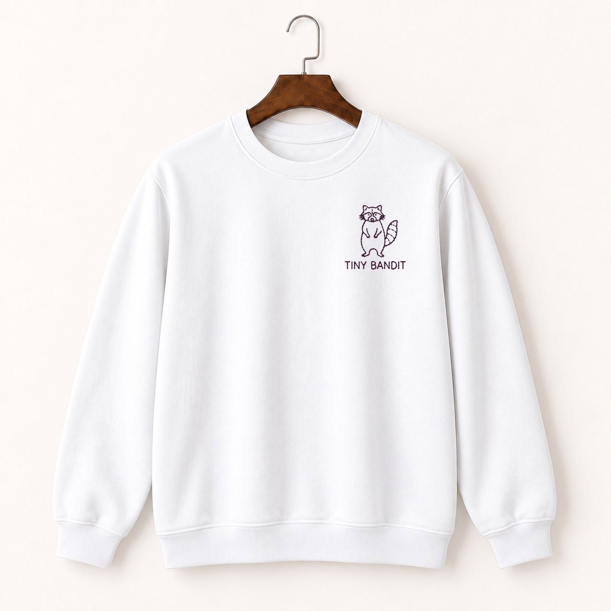 Raccoon Crewneck Sweatshirt 5