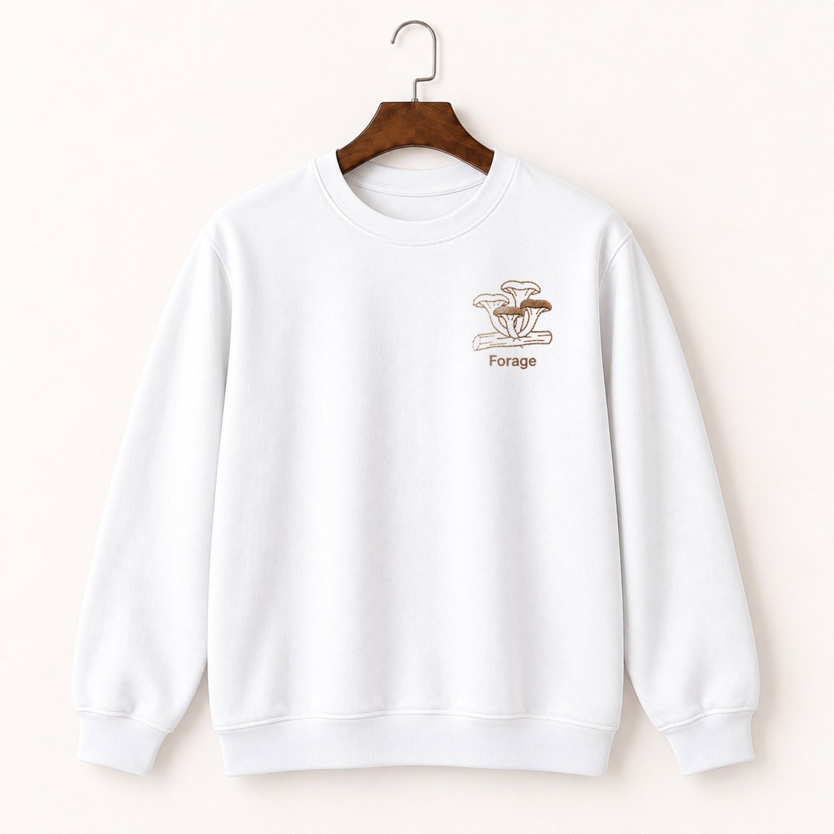 Oyster Mushroom Crewneck Sweatshirt 5