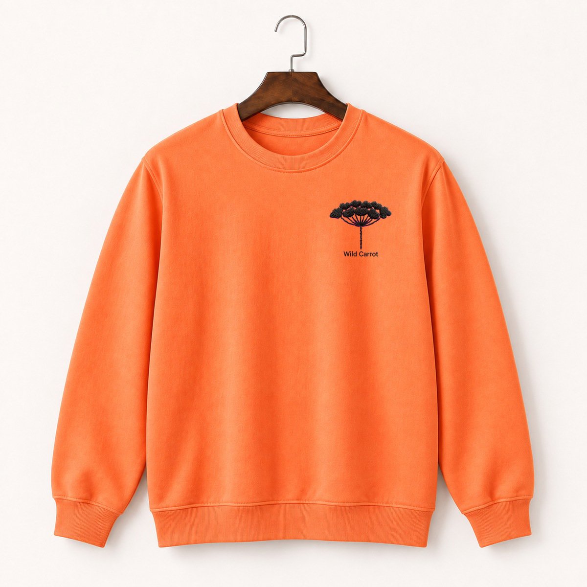 Queen Anne Lace Flower Crewneck Sweatshirt 3