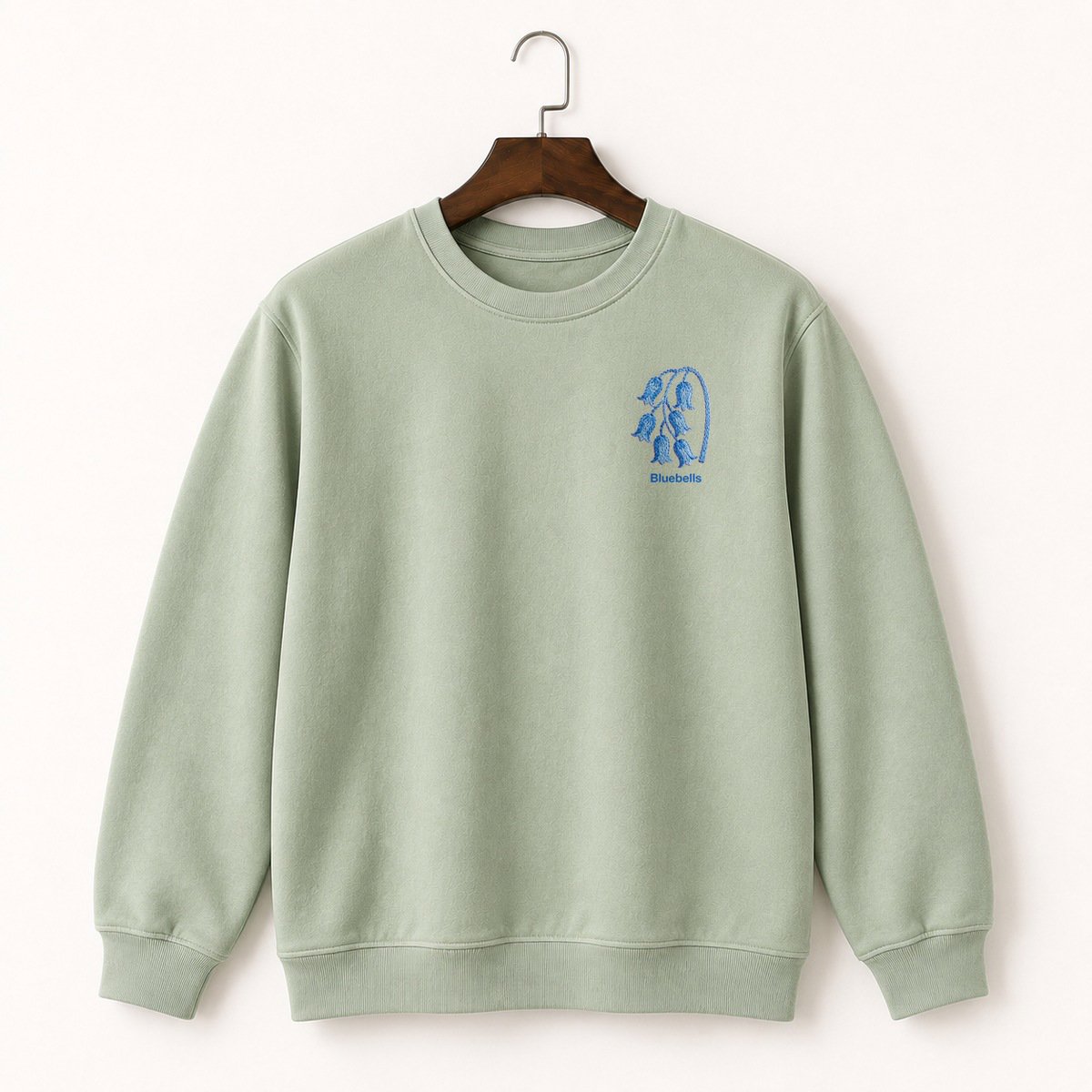 Bluebell Flowers Crewneck Sweatshirt 2
