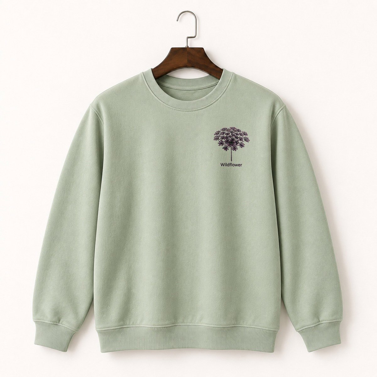 Queen Anne's Lace Crewneck Sweatshirt 2
