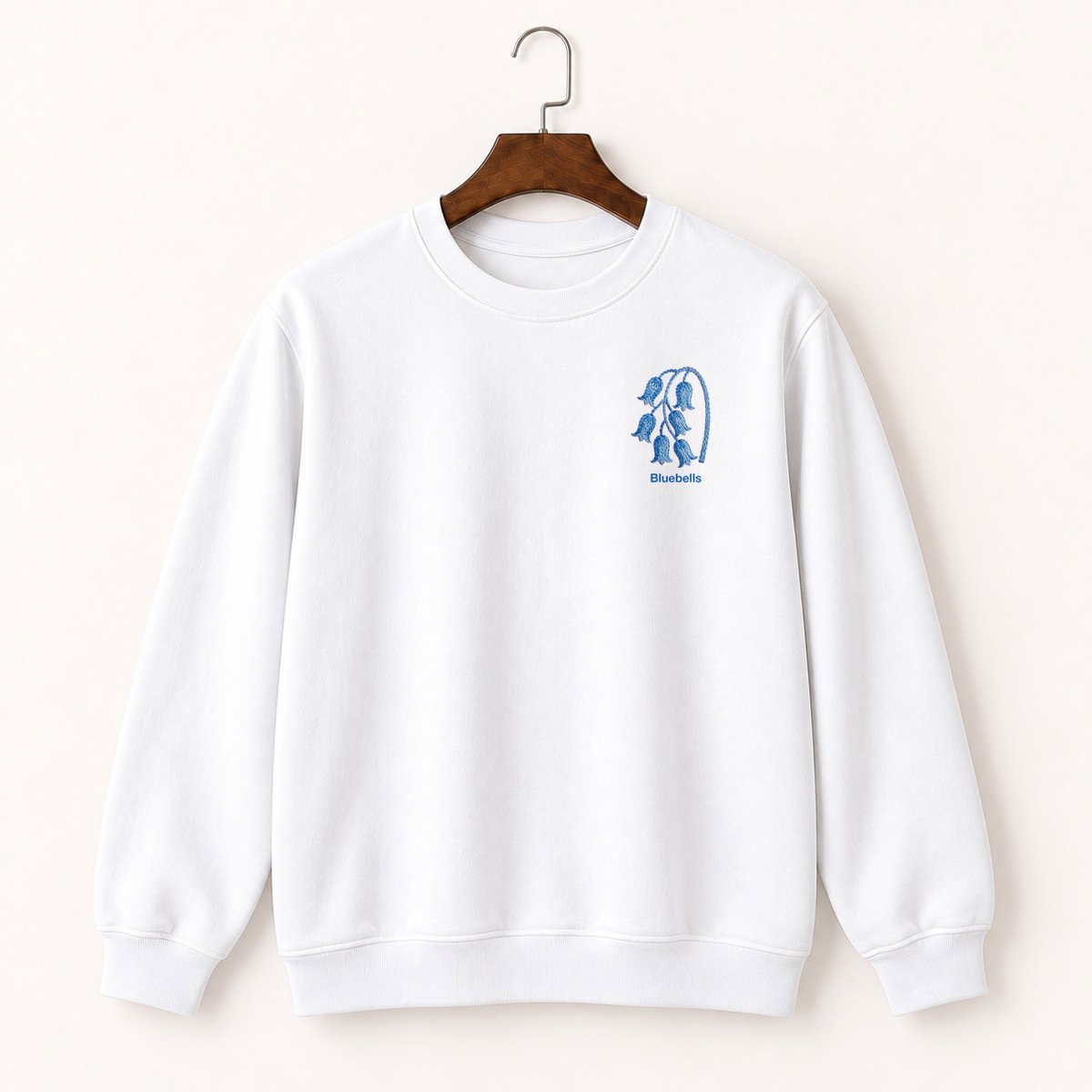Bluebell Flowers Crewneck Sweatshirt 5
