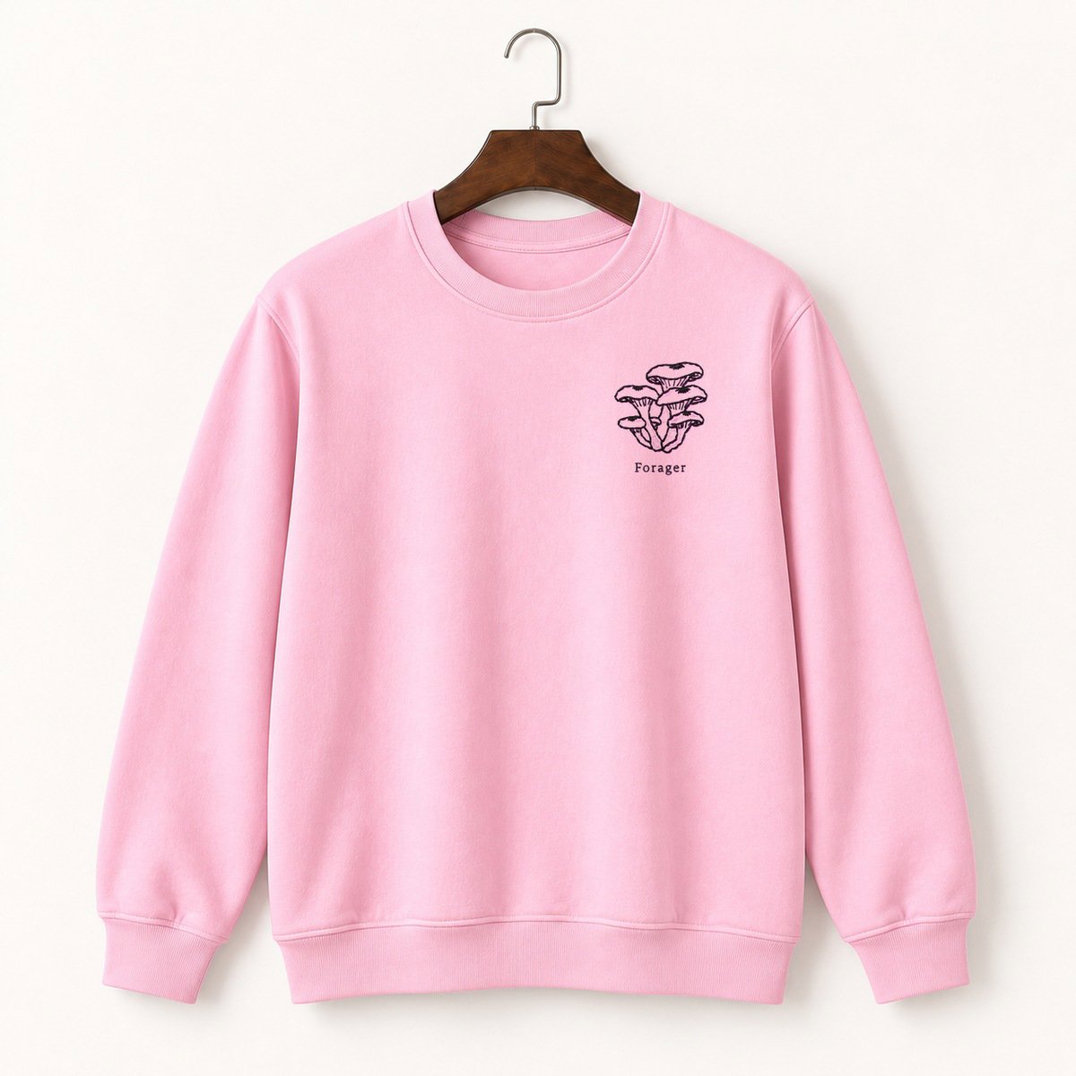 Oyster Mushroom Cluster Crewneck Sweatshirt 4