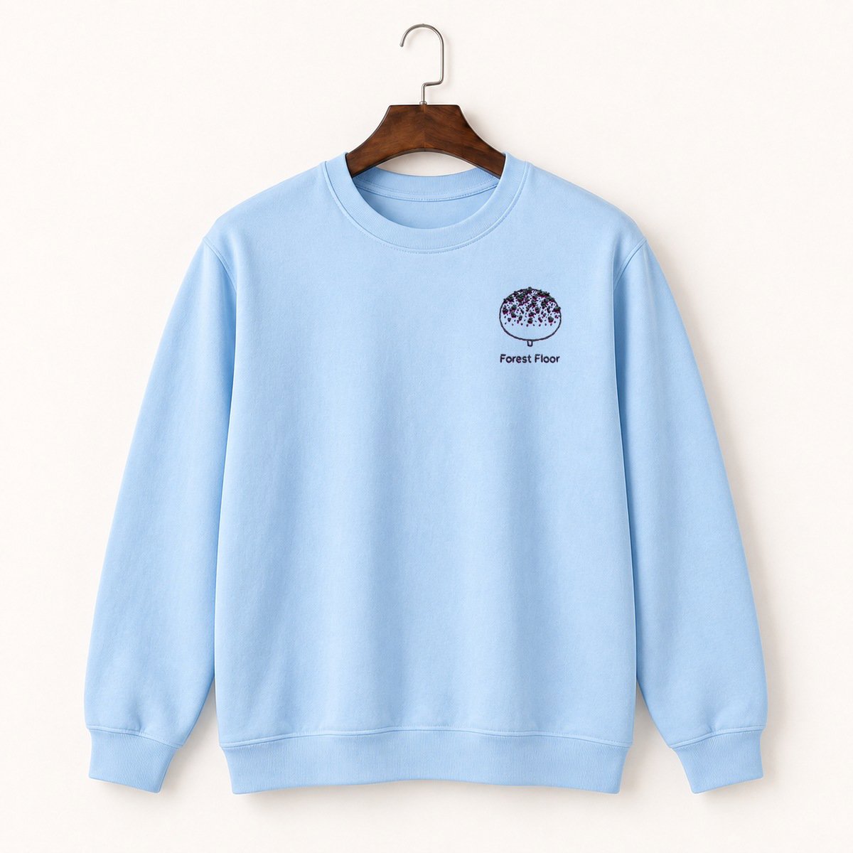 Puffball Mushroom Crewneck Sweatshirt 1