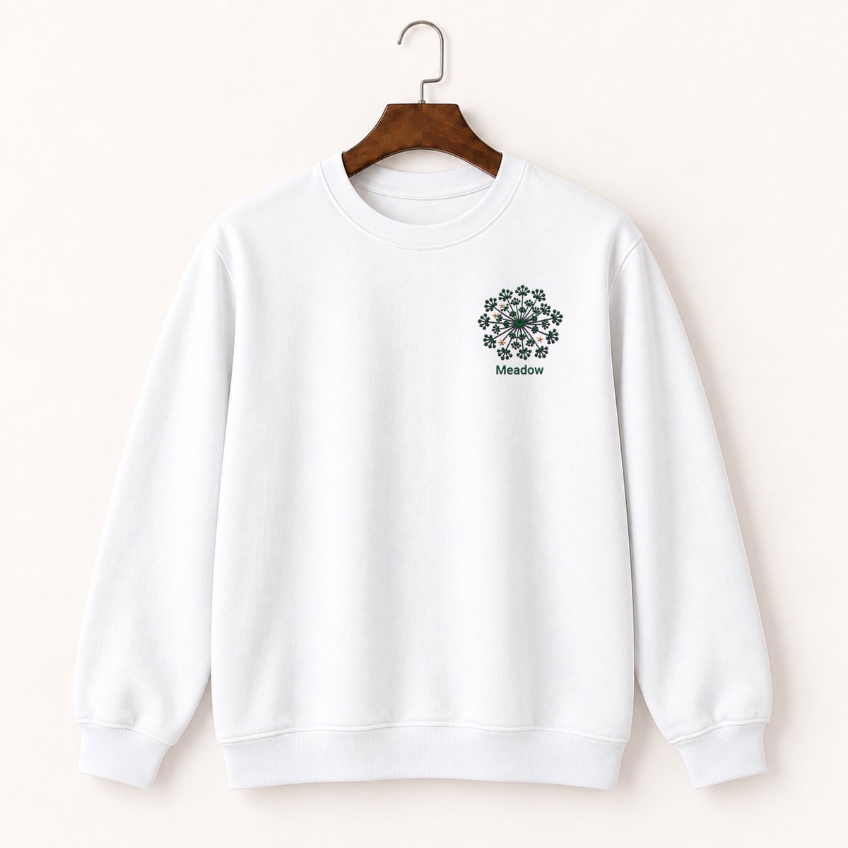 Queen Anne Lace Crewneck Sweatshirt 5