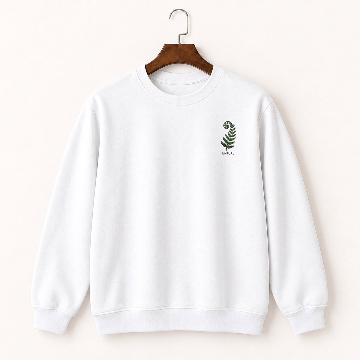 Fern Frond Crewneck Sweatshirt 5