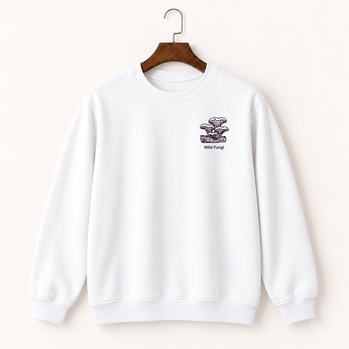 Oyster Mushroom Cluster Crewneck Sweatshirt 5