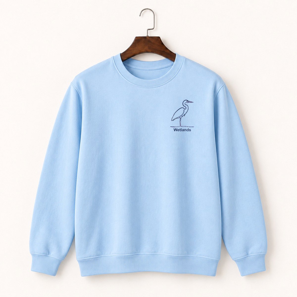 Great Blue Heron Crewneck Sweatshirt 1