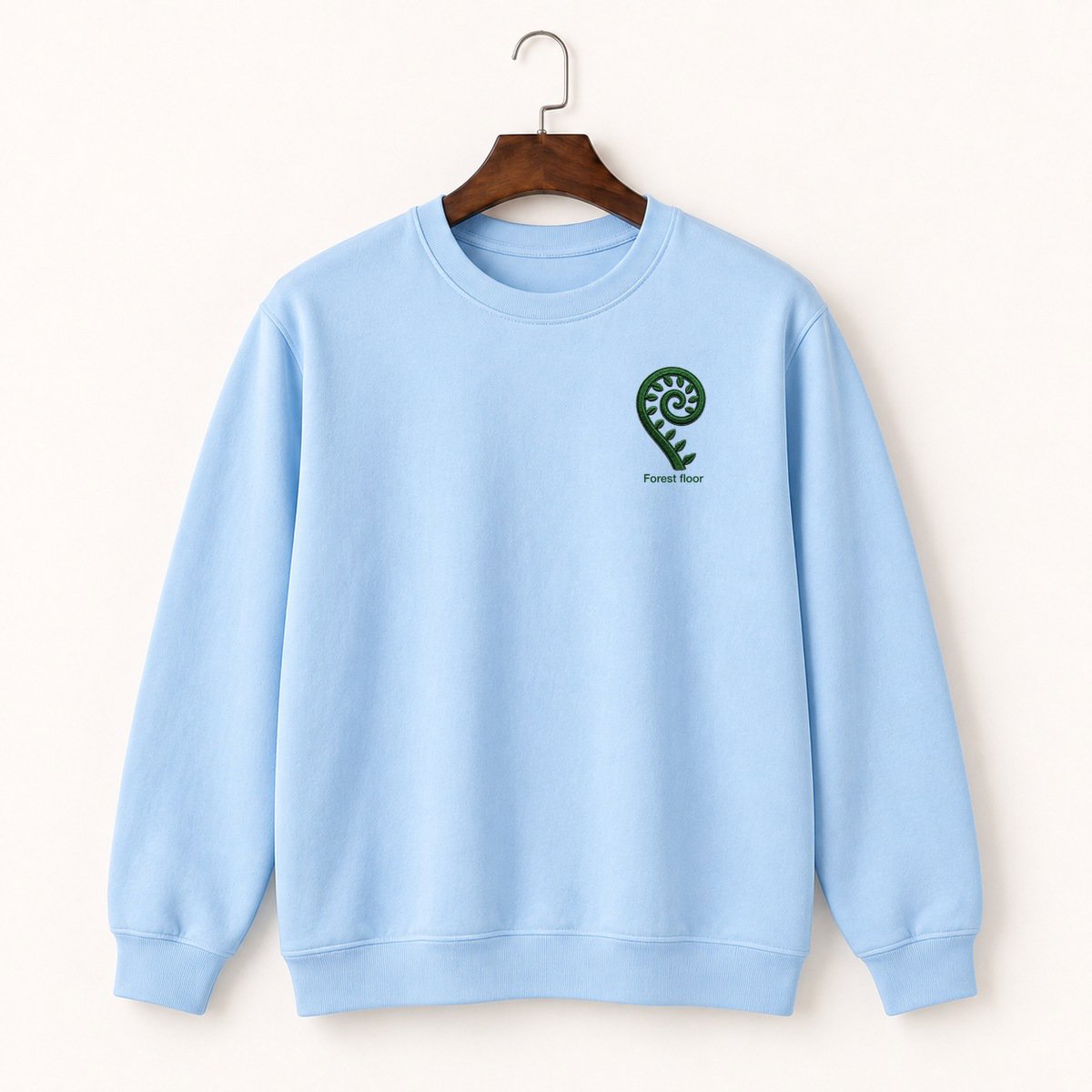 Fern Frond Crewneck Sweatshirt 1