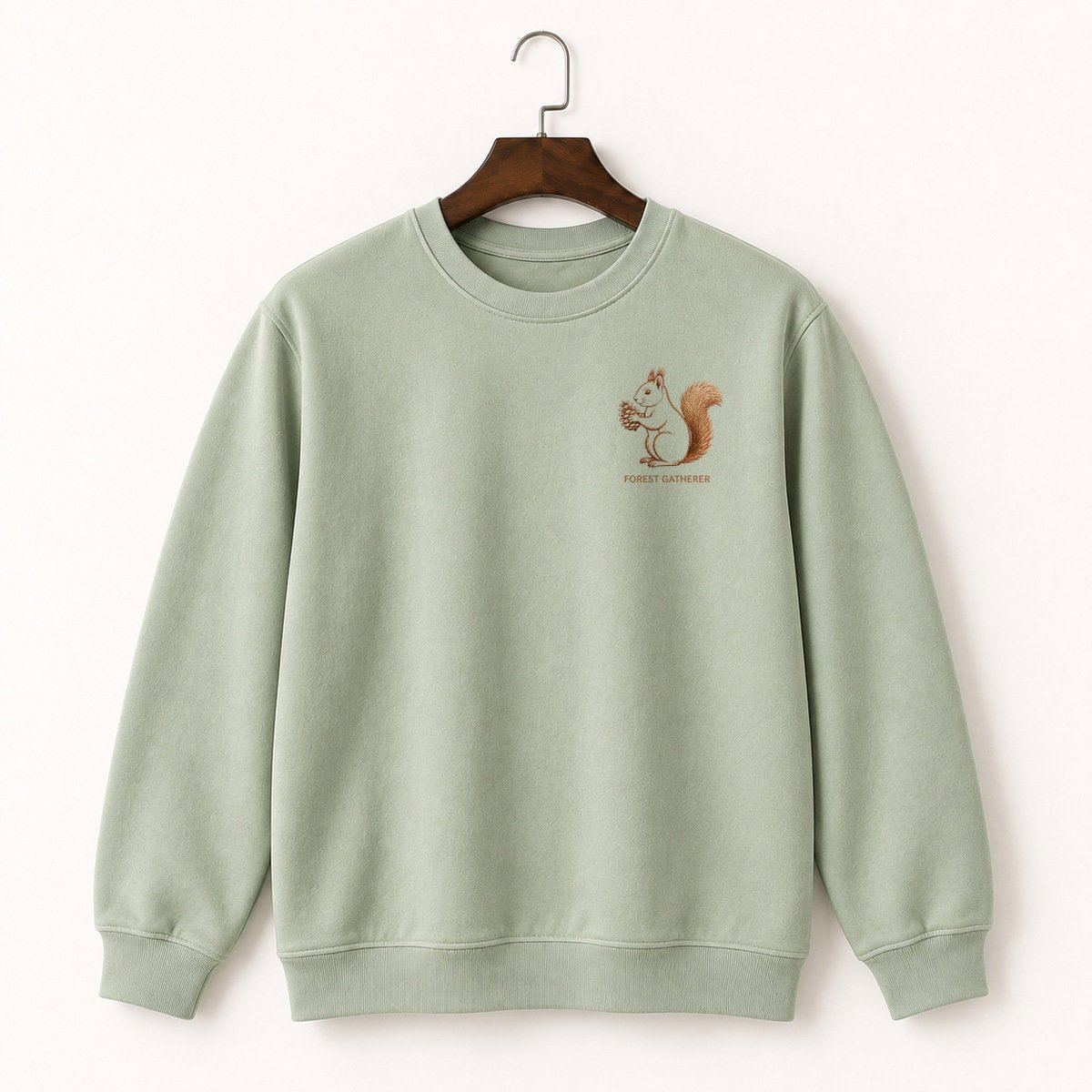 Red Squirrel Crewneck Sweatshirt 2