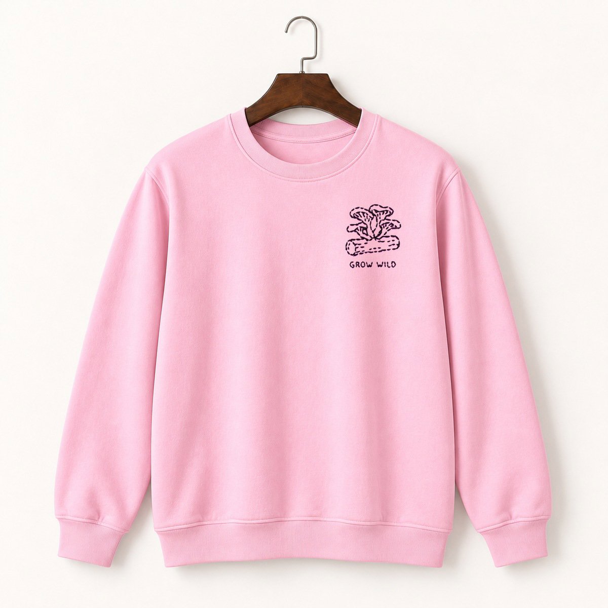 Oyster Mushroom Crewneck Sweatshirt 4