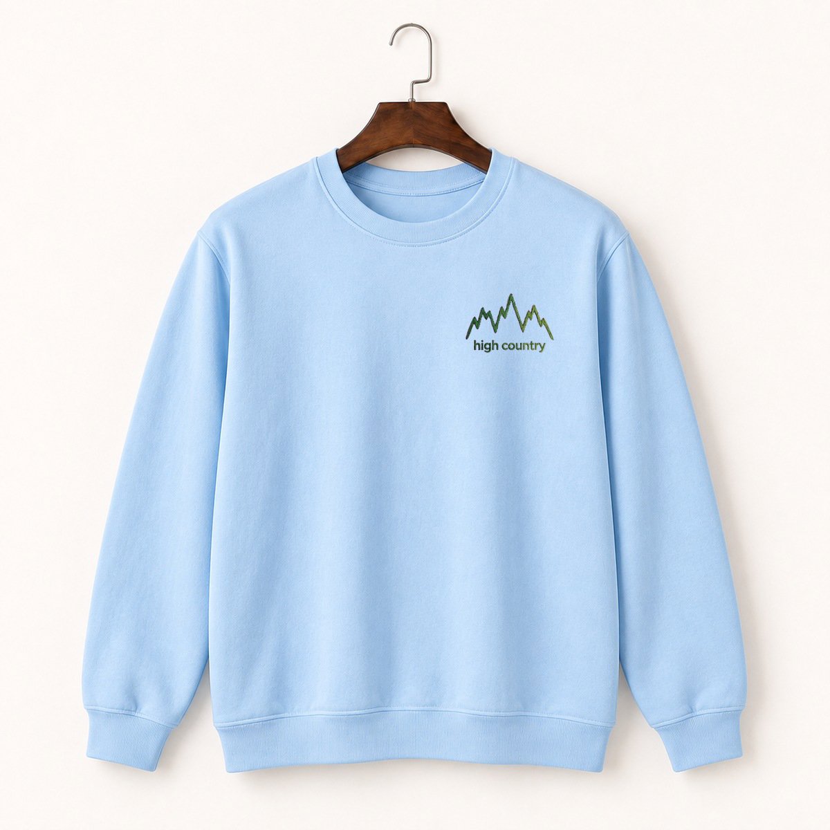 Cascade Mountain Range Crewneck Sweatshirt 1