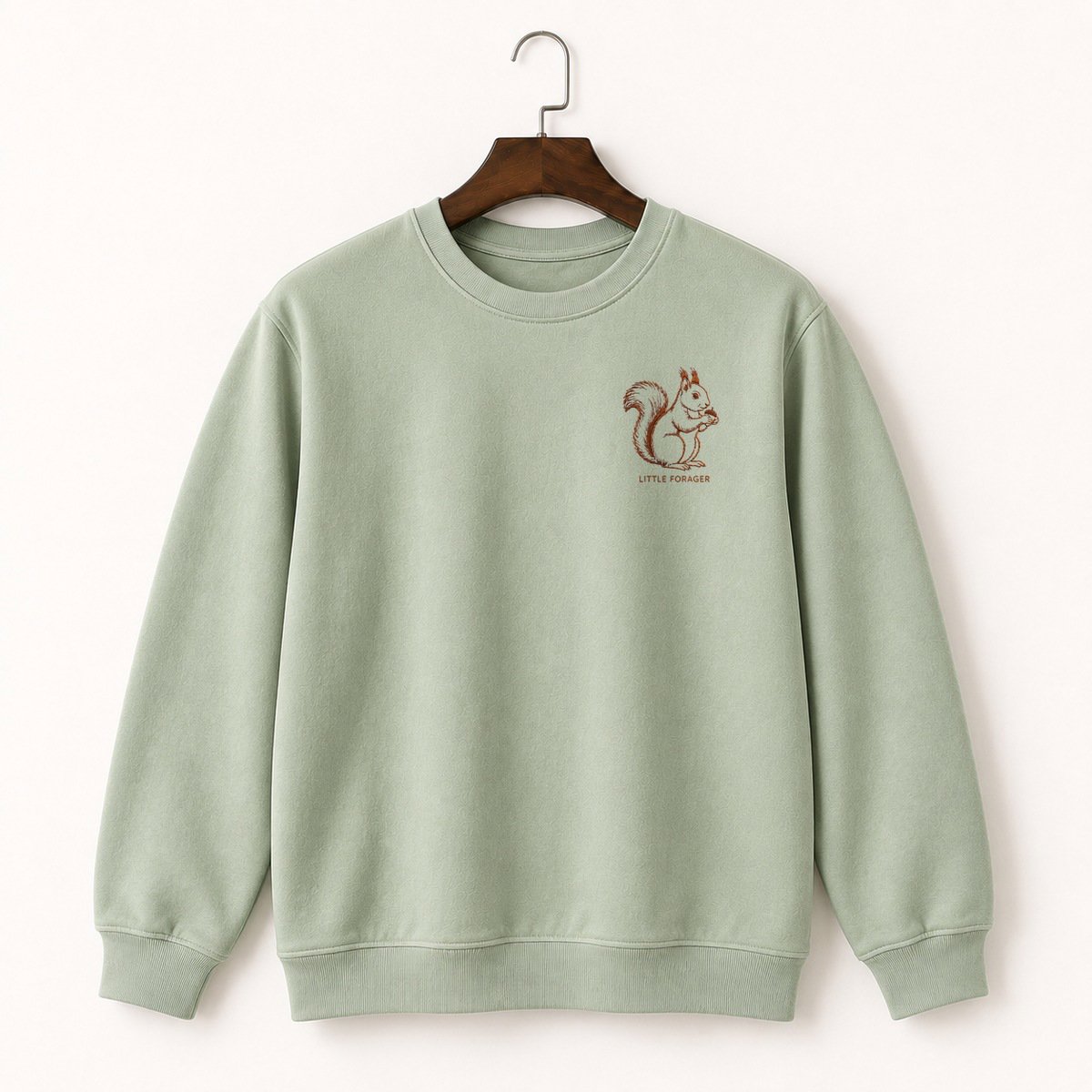 Red Squirrel Crewneck Sweatshirt 2