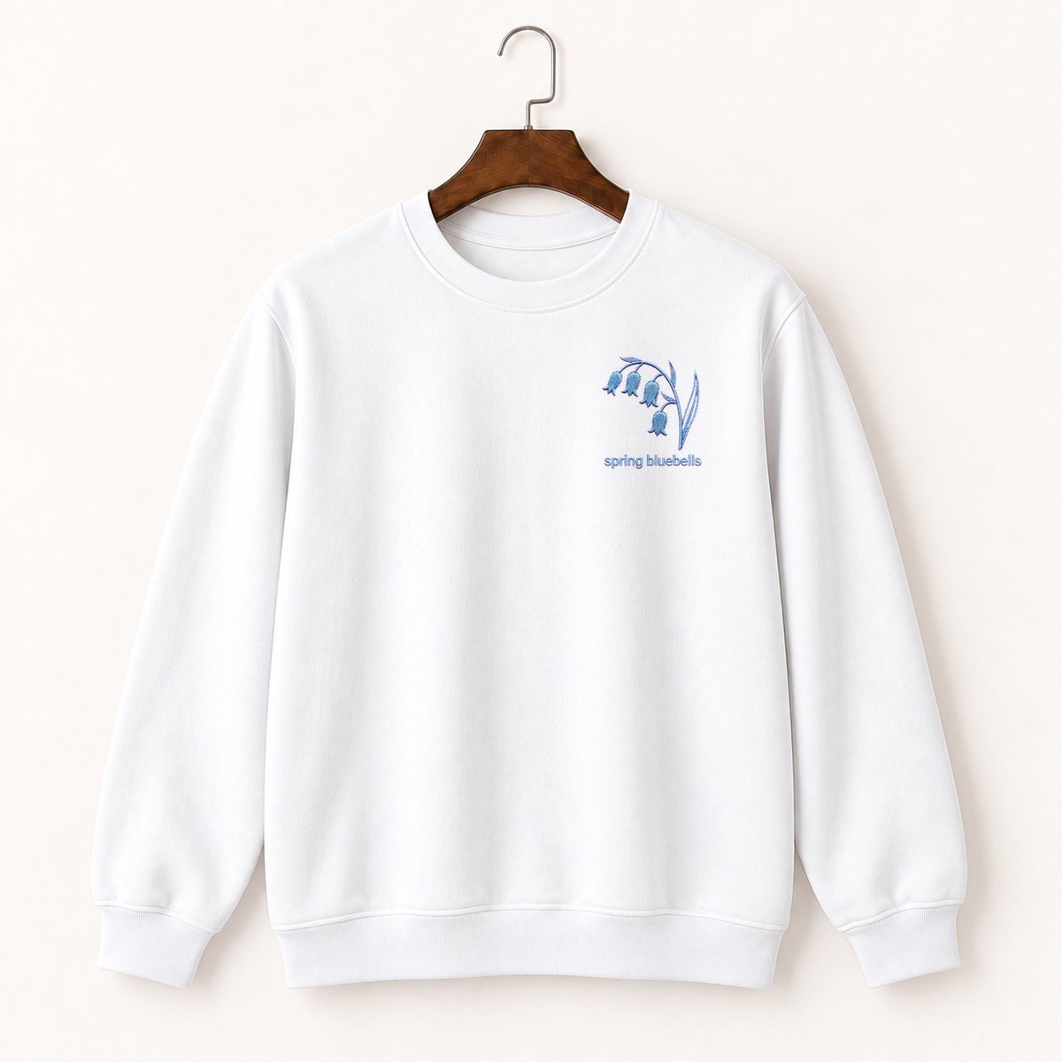 Bluebell Patch Crewneck Sweatshirt 5