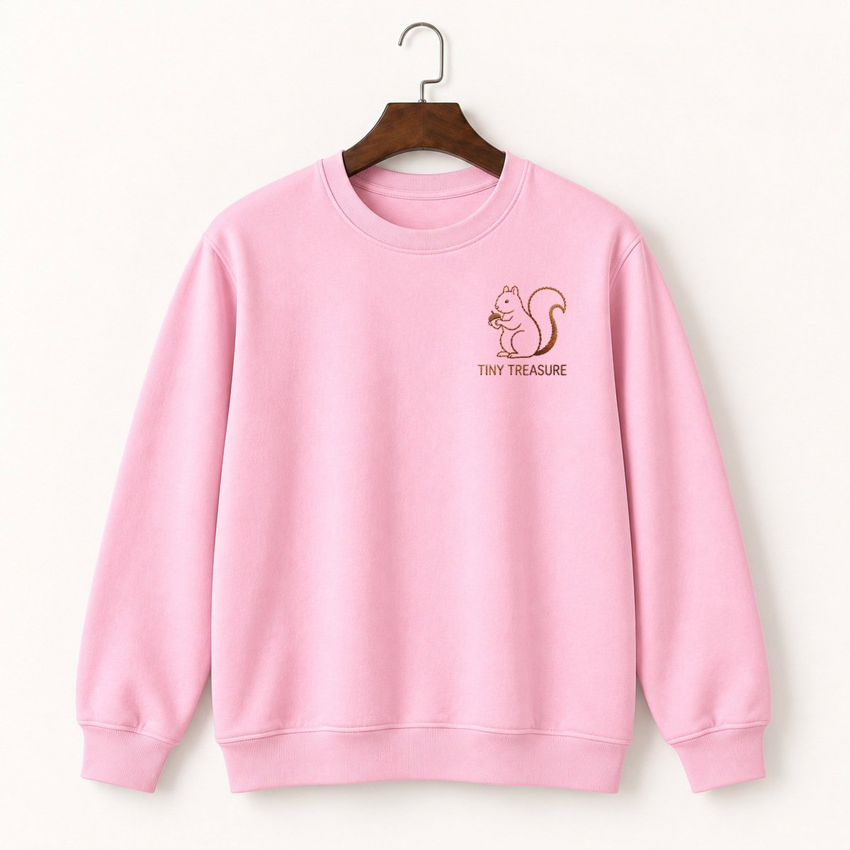 Gray Squirrel Crewneck Sweatshirt 4