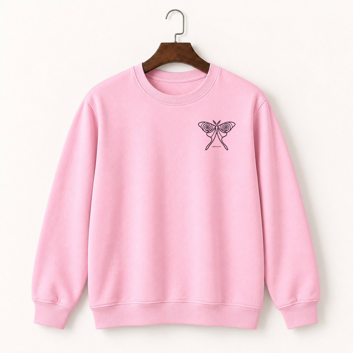 Luna Moth Crewneck Sweatshirt 4