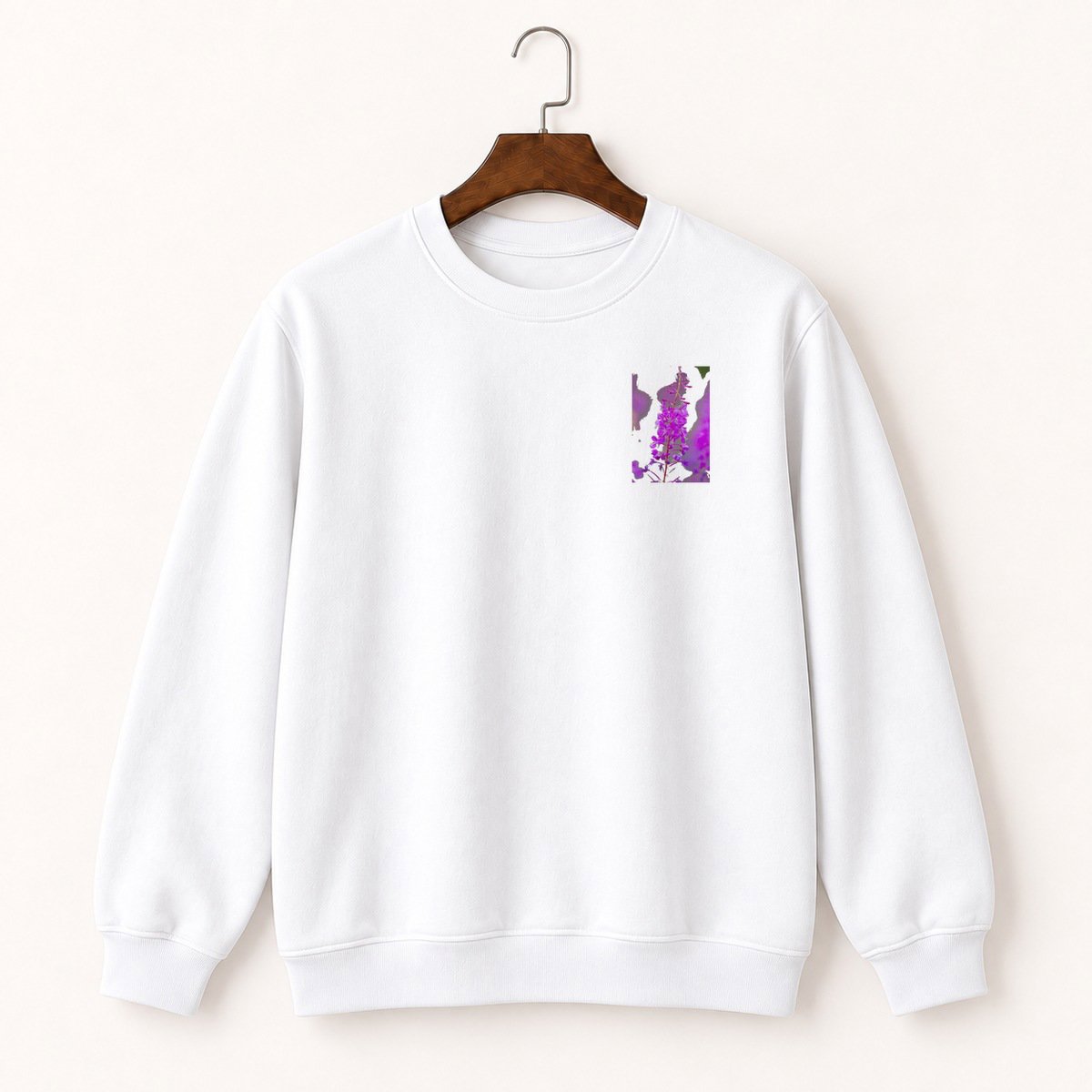 Fireweed Plant Crewneck Sweatshirt 5