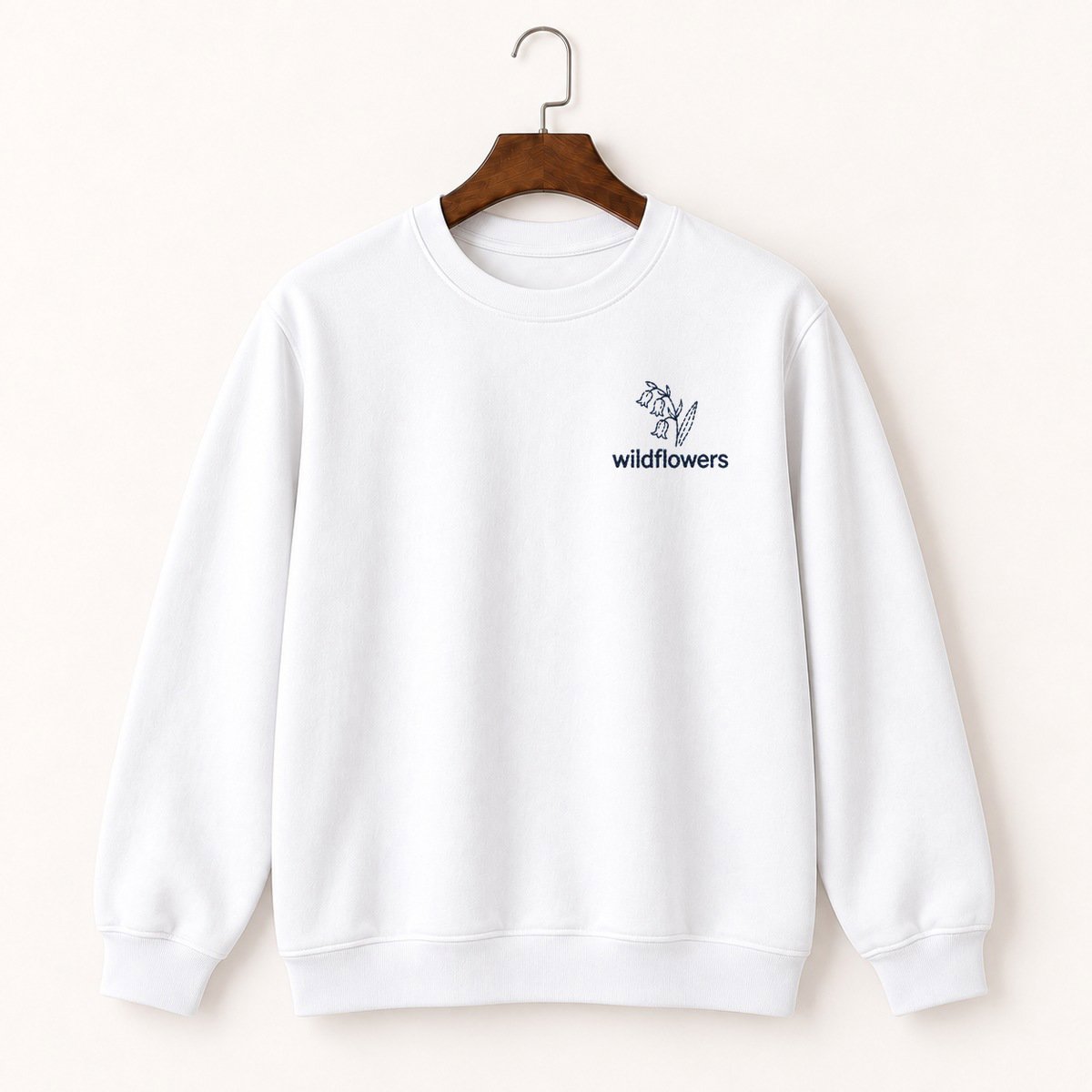 Bluebell Flowers Crewneck Sweatshirt 5