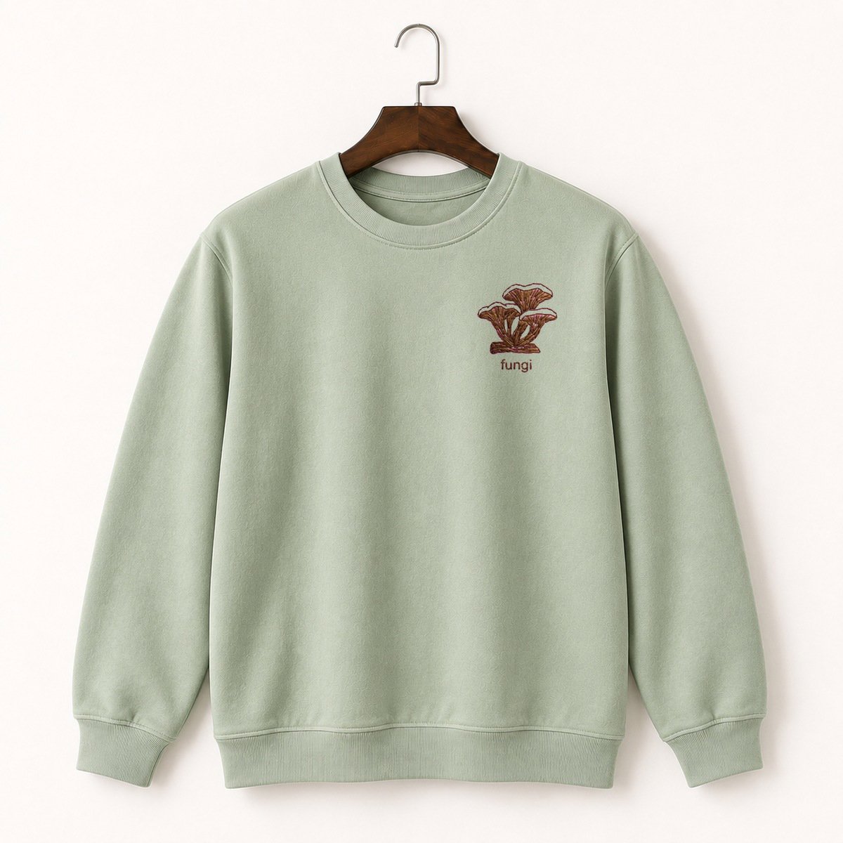 Oyster Mushroom Crewneck Sweatshirt 2