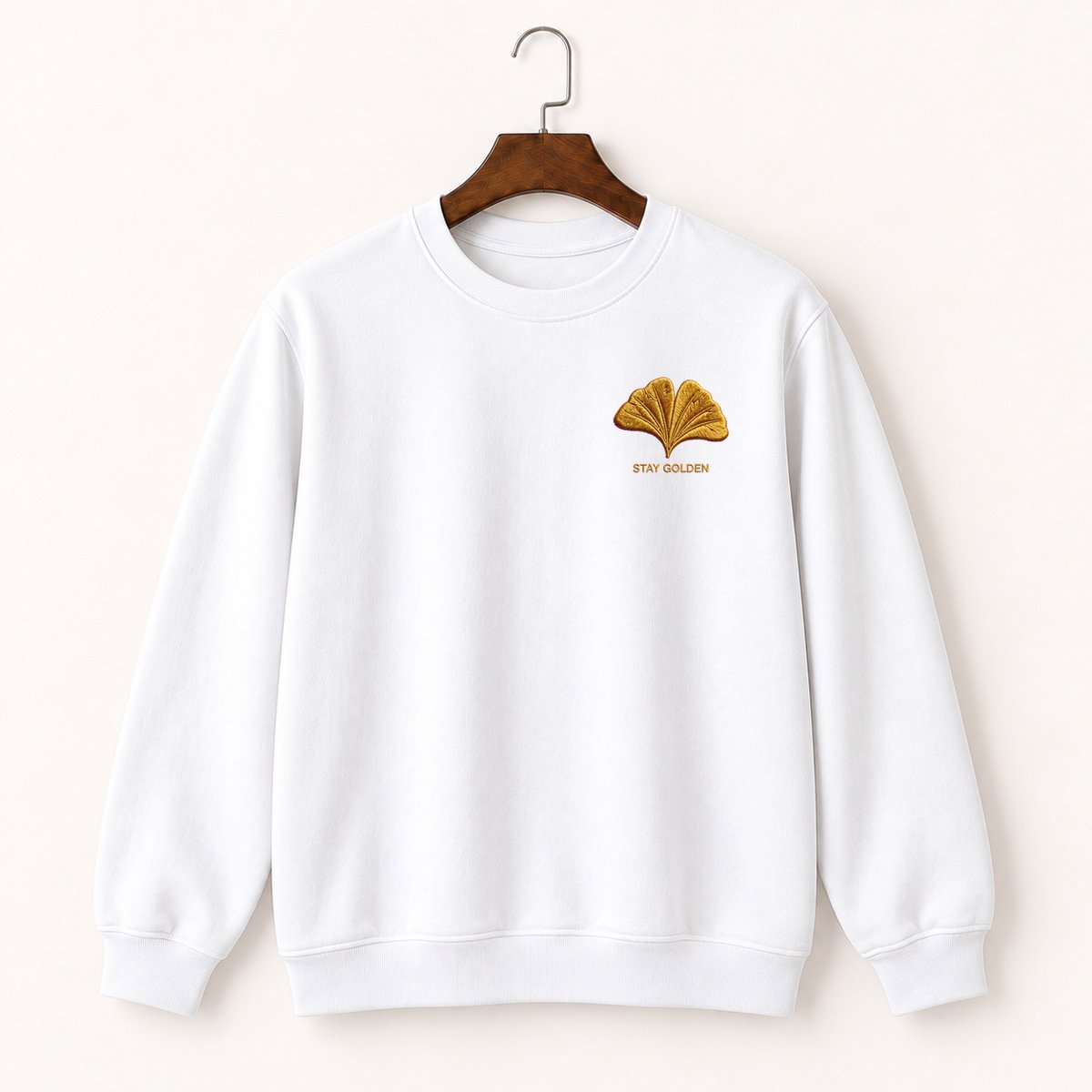 Ginkgo Leaf Crewneck Sweatshirt 5