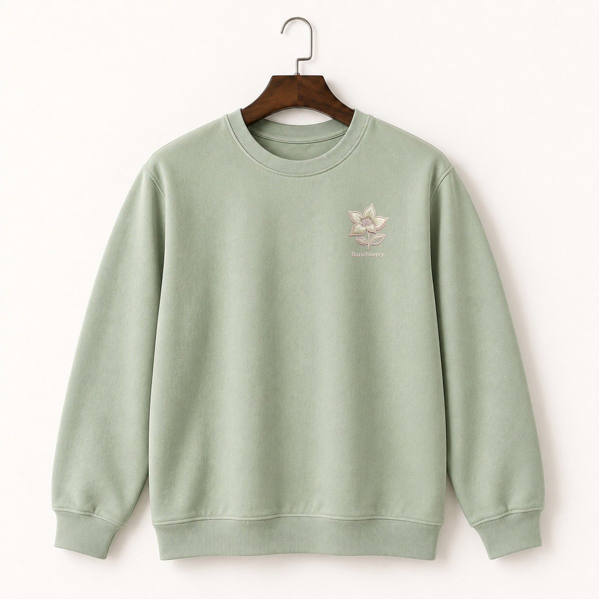 Bunchberry Plant Crewneck Sweatshirt 2