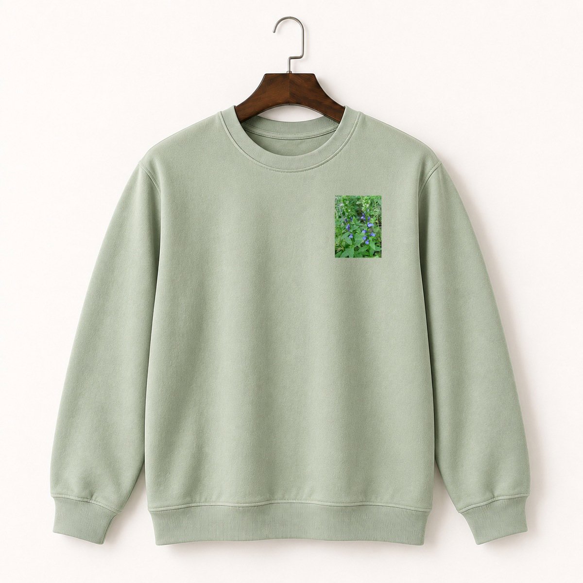 Lobelia Flower Crewneck Sweatshirt 2